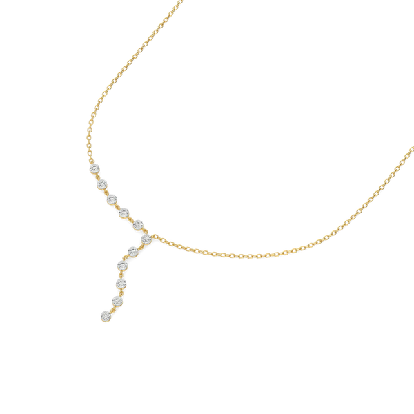 Constellation Star lab-grown diamond necklace - Perspective View