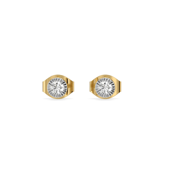 Constellation lab grown diamond Studs - Front View