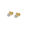 Constellation lab grown diamond Studs - Perspective view