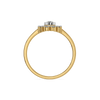 Botanical Flora Pure Gold Lab Diamond Ring