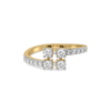 Twin Touch Lab Grown Diamond Ring - Front View