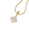 Shared Love Lab Grown Diamond Pendant - Perspective View