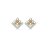 Shared Love Lab Diamond Stud Earrings - Front View