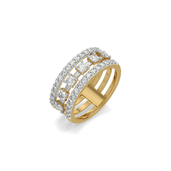 Constant Companion Lab Grown Diamond Ring - Perspective View