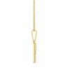 Keepsake Lab Grown Diamond Pendant -side View
