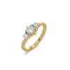 Trio Brilliance Lab Grown Diamond Ring