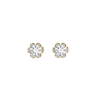 Round Flora Lab Grown Diamond Studs