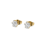 Round Flora Lab Grown Diamond Studs