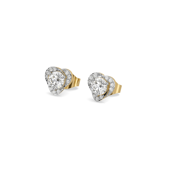 Adore Round Lab Grown Diamond Studs