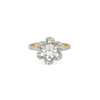 Round Flora Lab Grown Diamond Ring