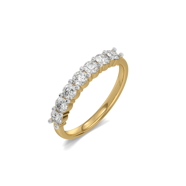 Infinite Glow Lab Grown Diamond Eternity Ring - Perspective View