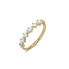 Marquise Rhythm Lab Grown Diamond Ring - Perspective View