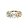 Mosaic Rhythm Pure Gold Lab Grown Diamond Ring