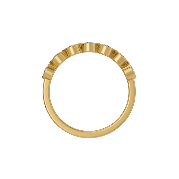 Parallel Glow Lab Grown Diamond Ring - Top View