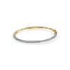 Majestic Band Pure Gold Lab Grown Diamond Bangle