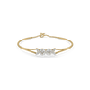 Gardenia Pure Gold Lab Grown Diamond Bangle