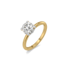 Hidden Halo Lab Grown Diamond Ring