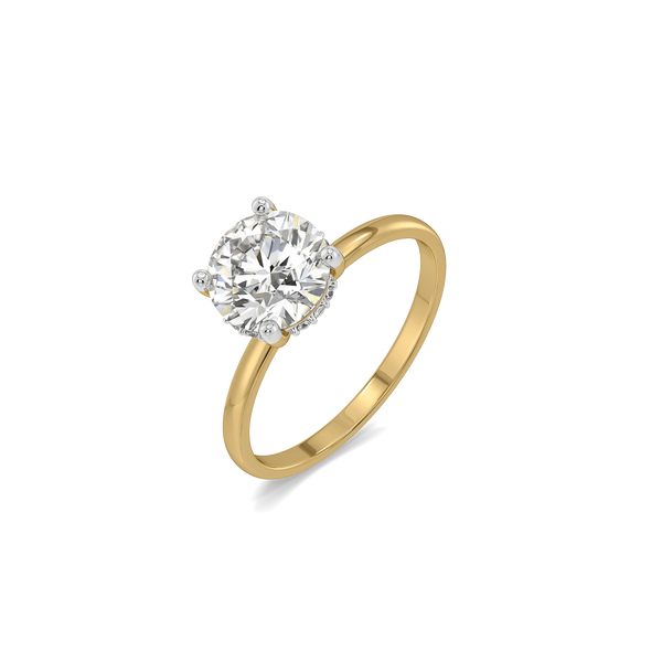 Round Brilliant Solitaire Lab Grown Diamond Ring