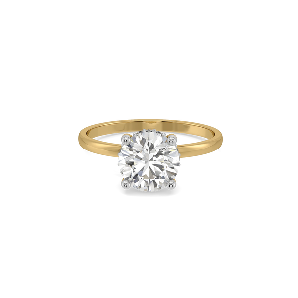 Round Brilliant Solitaire Lab Grown Diamond Ring