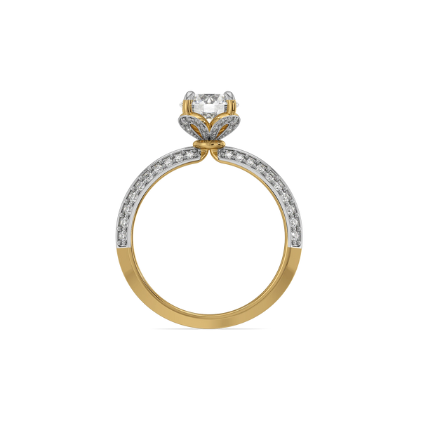 Majestic Round Lab Grown Diamond Ring