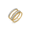 Band Duo – Pure Gold Lab Diamond Band Ring Set