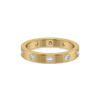 Scatter Lab Grown Diamond Band - Front View