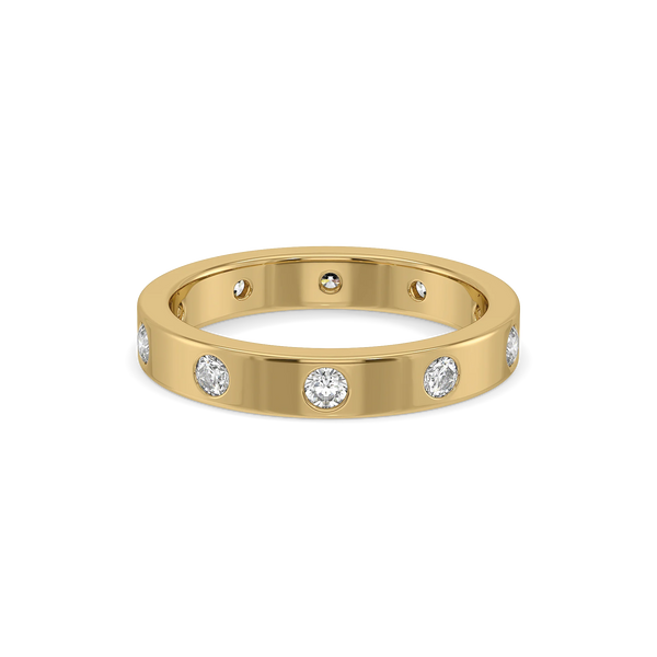 Scatter Lab Grown Diamond Band - Front View
