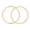 Diamond Spine Pure Gold Lab Diamond Round Bangle Set - Back Vovw