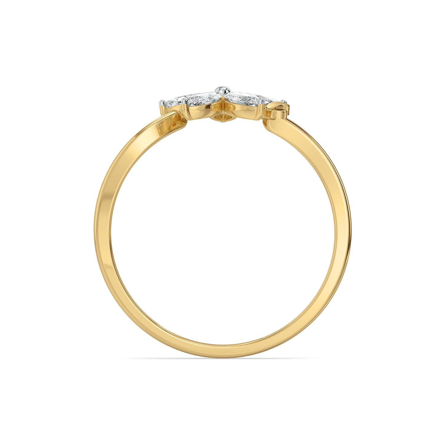Garden of Light - Pure Gold Lab Diamond Ring
