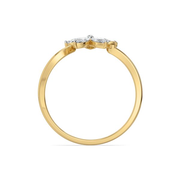 Lukson Garden of Light Pure Gold LabGrown Diamond Ring Online