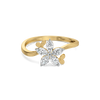 Lukson Garden of Light Pure Gold LabGrown Diamond Ring