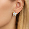 Lukson Garden of Light Pure 14k Gold Lab Grown Diamond Earrings