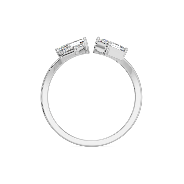 Lukson Majestic Emeralds Gold Lab Grown Diamond Ring Online