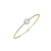 Play of Princess - Pure Gold Lab Diamond Bangle