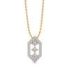Play of Princess - Pure Gold Lab Diamond Pendant