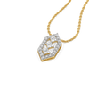 Play of Princess - Pure Gold Lab Diamond Pendant