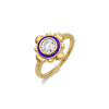 Evil Eye Aura Lab Grown Diamond Ring