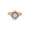 Evil Eye Aura Lab Grown Diamond Ring