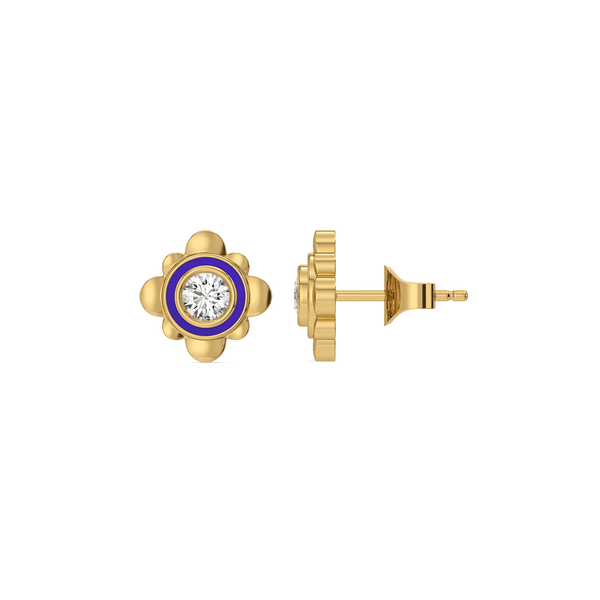 Evil Eye Aura Lab Grown Diamond Studs