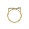 Sunshine Crescent Lab Grown Diamond Cocktail Ring