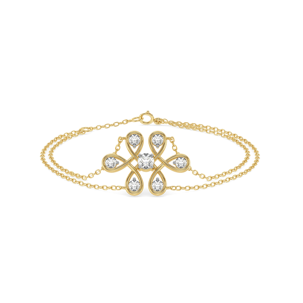 Karmic Bond Lab Grown Diamond Bracelet