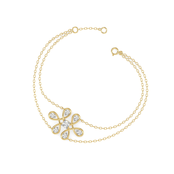Karmic Bond Lab Grown Diamond Bracelet