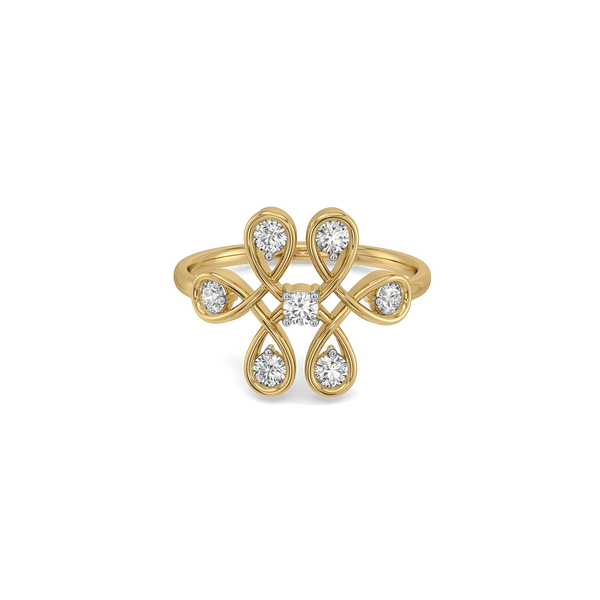 Karmic Bond Lab Grown Diamond Ring