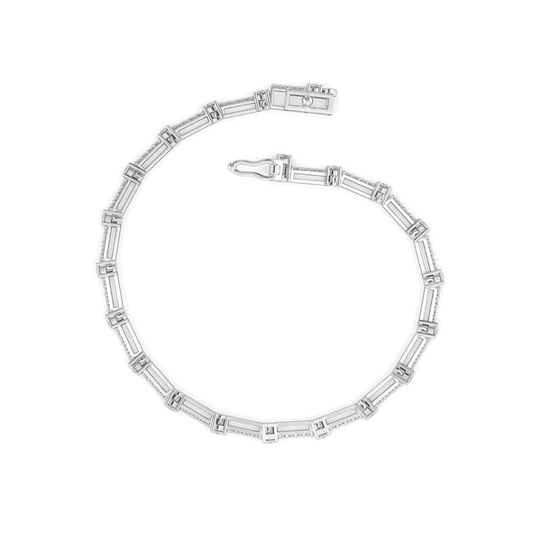 Sparkline - Pure Gold Lab Diamond Tennis Bracelet