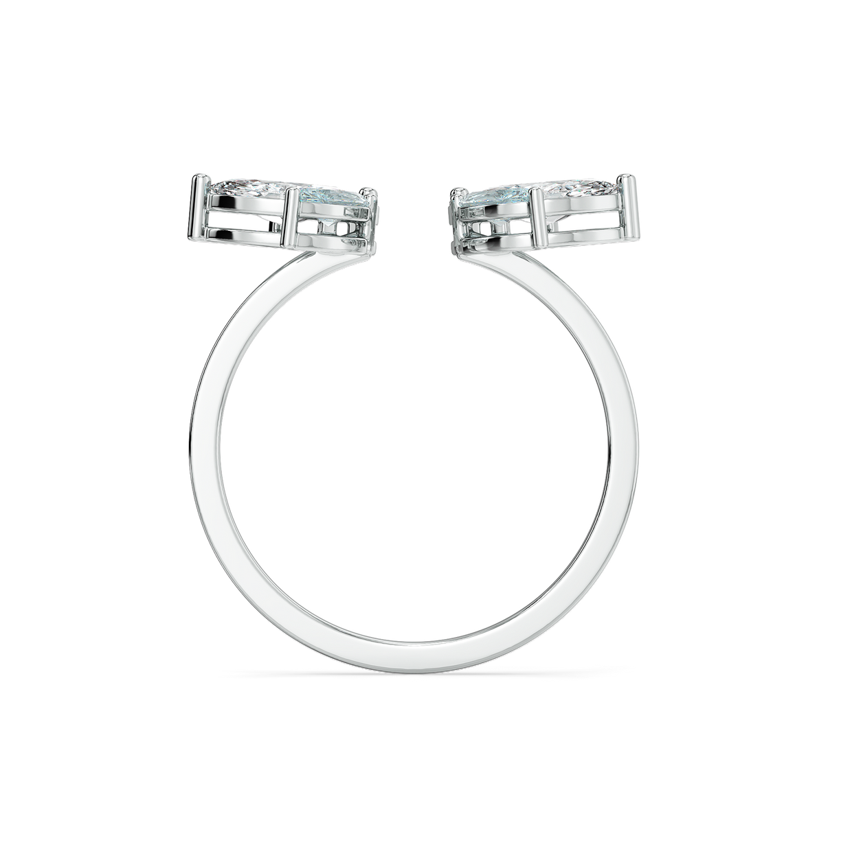 Marquise Mist - Pure Gold Lab Diamond Ring