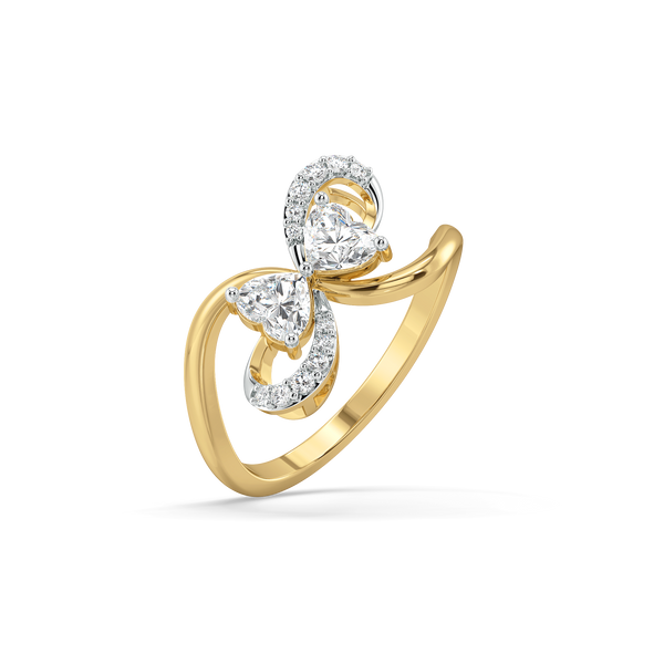 Lukson 14K Gold Lab Diamond Solitaire Ring Online