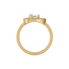 Lukson Rosé Heart Gold Lab GrownDiamond Rings Online