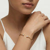 Elegant Oval - Pure Gold Lab Diamond Bangle
