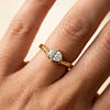 Lukson OvalPure Gold Lab Grown Diamond Solitaire Ring Online