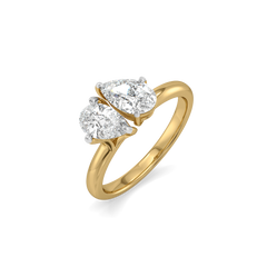 Pearluxe - Lab Diamond Solitaire Ring